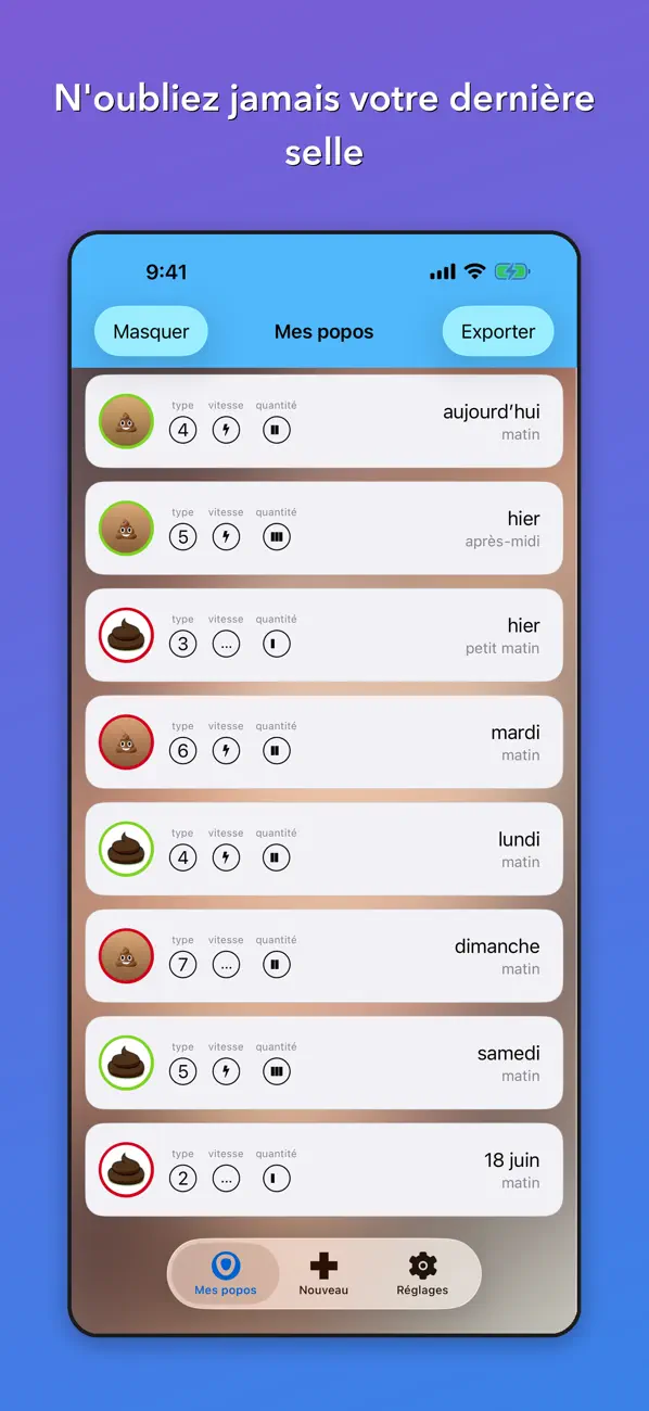 Screenshot #3 pour Gardien popo ◎ Poo Keeper IBS