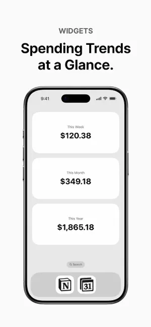 SyncSpend iPhone screenshot 2