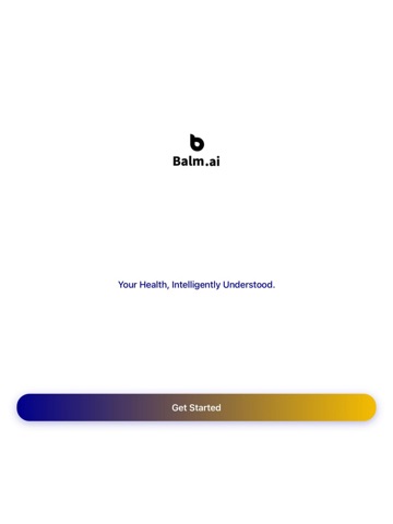 Balm.ai iPad screenshot