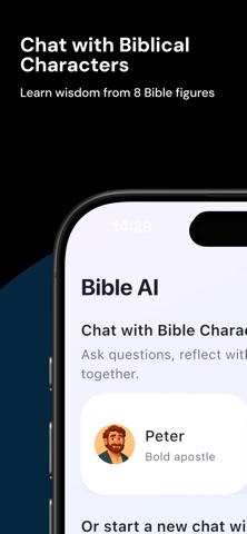 Bible AI: Prayer & Devotional iPhone screenshot