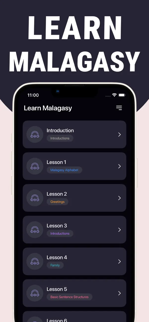 Screenshot #1 pour Fast - Speak Malagasy Language