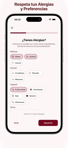 Menú IA: Planificador Semanal screenshot