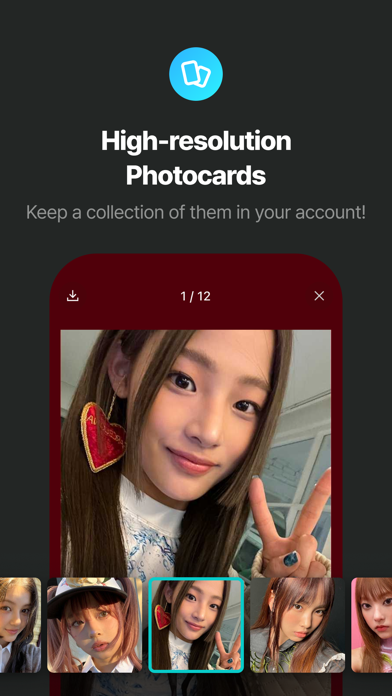 Weverse Albums Screenshot
