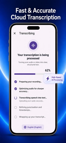 Transcribe Hive: AI Note Taker screenshot