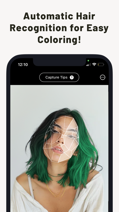 Screenshot 4 of PerfectHairColor: Dye My Hair App