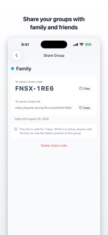DayList - Birthday Reminder Screenshot 7 of 7