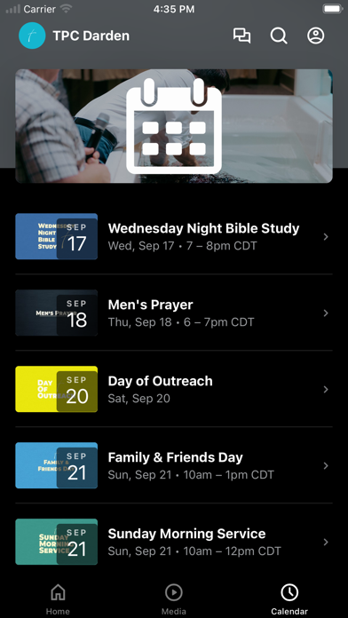 TPC Darden app screenshot 3