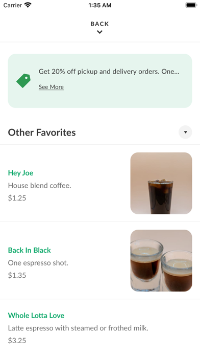The Wet Whistle Co iPhone screenshot 3 - Food & Drink app