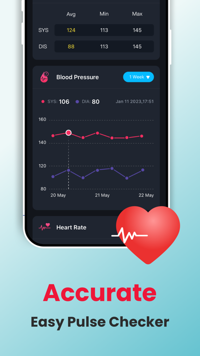 Blood Tracker Pressureのおすすめ画像1