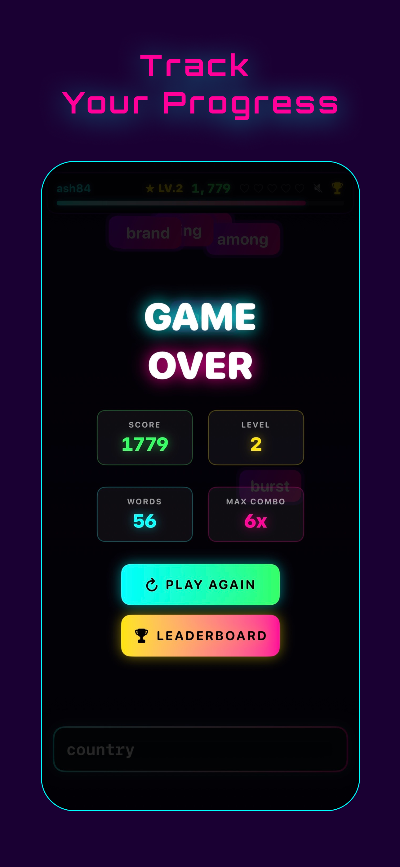 word defense - drop the word screenshot 4