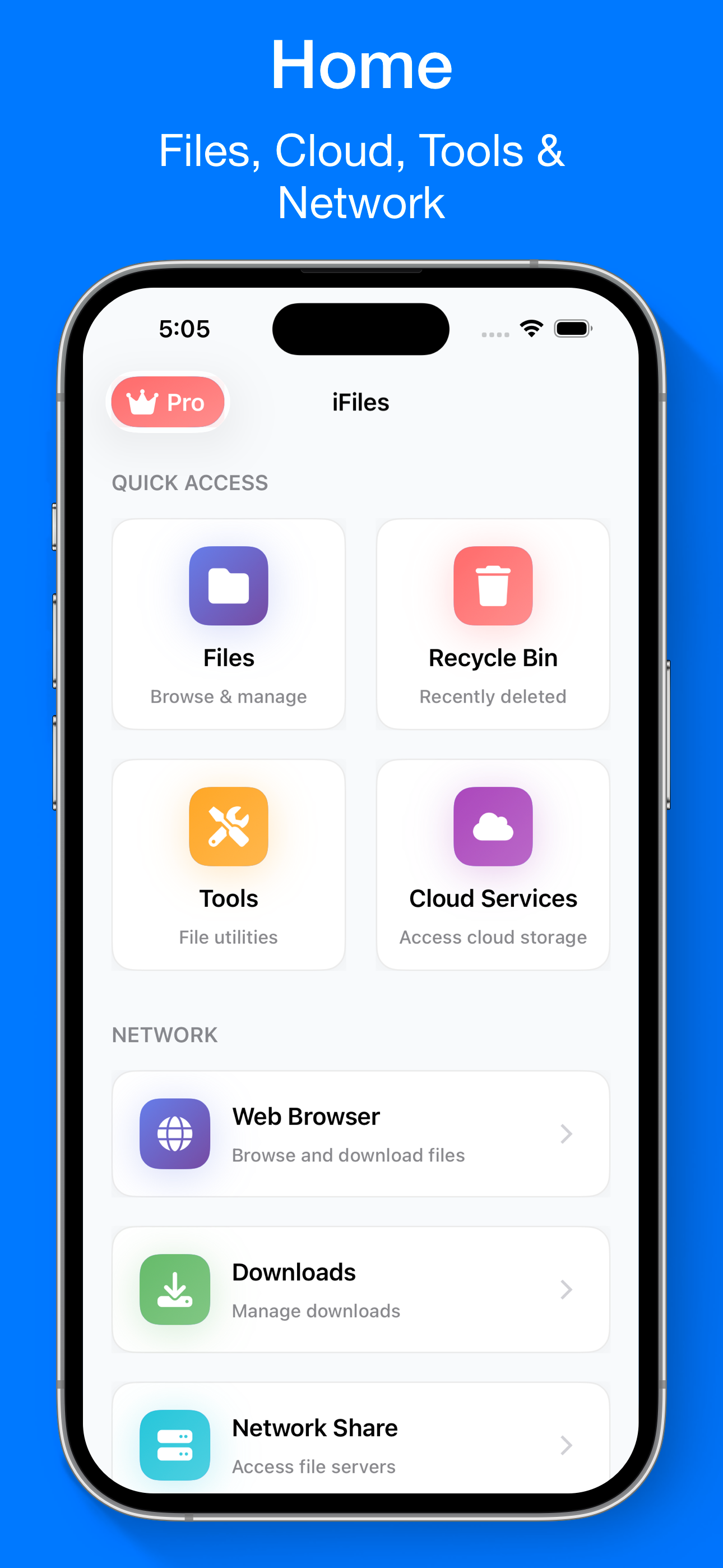 iFiles - File Manager Browser