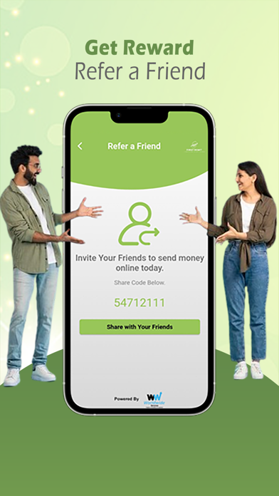 First Remit Money Transfer Screenshot