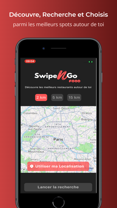 SwipeNGo - Restaurants Screenshot
