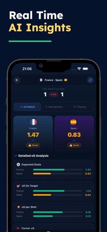 AI Scorecast Pro iPhone screenshot 3