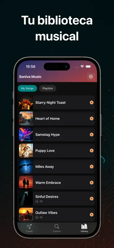 Generador de música IA: Soniva screenshot 6 of 6