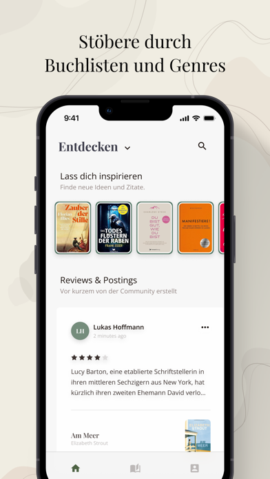 bookie - Bücher entdecken Screenshot