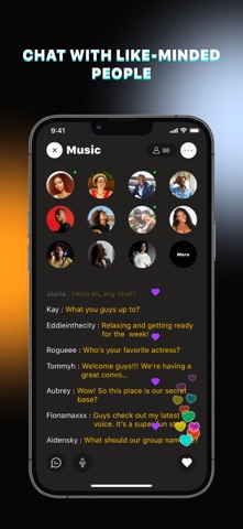 Ebony Meet: Black Dating, Chat iPhone screenshot