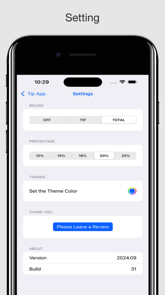 #5. Tip Calculator App (iOS) 由: Etched Prints, LLC