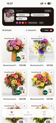 Blumee — Blumen per Foto screenshot