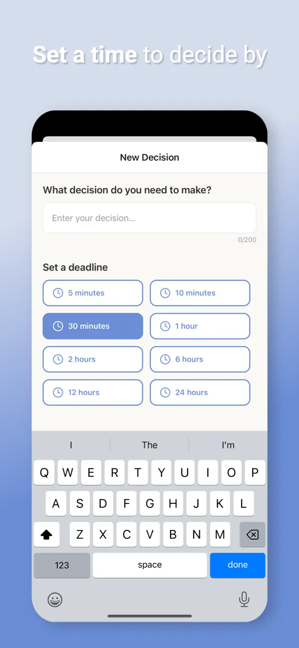 #3. Decision Timer (iOS) От: Louise Reid