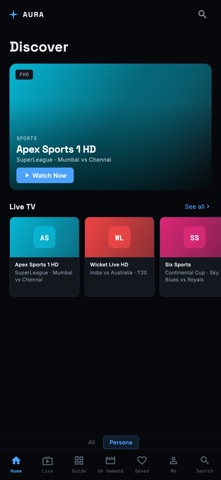Aura - IPTV Screenshot 1 of 7