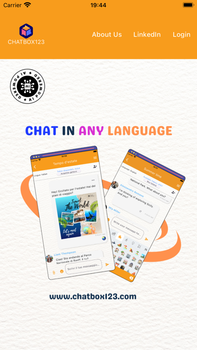 ChatBox123 Messenger Screenshot