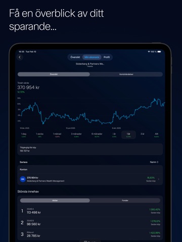 Söderberg & Partners Plus iPad screenshot 3