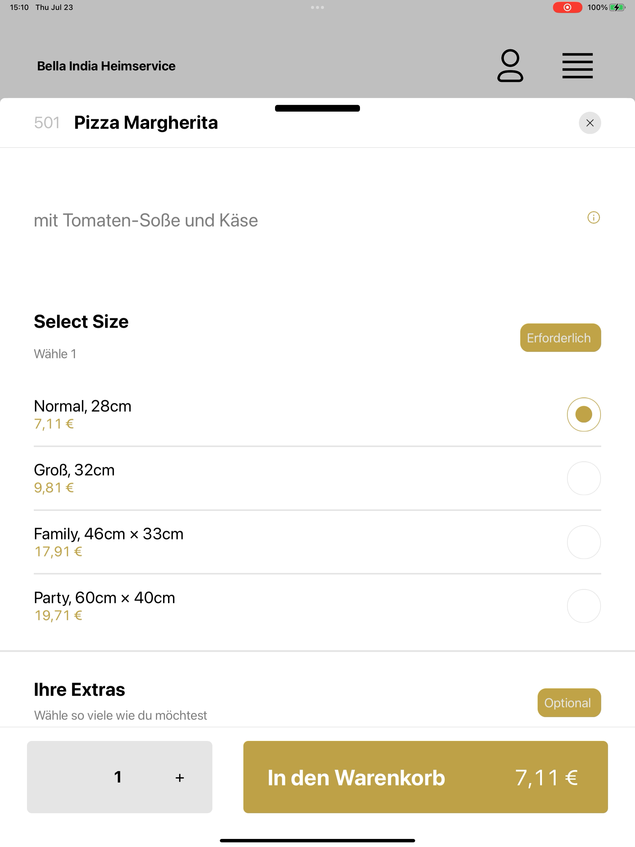 Bella India Heimservice screenshot 15