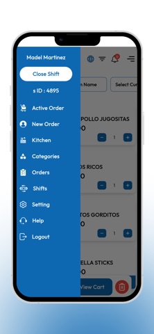KEDAS Fast Food POS screenshot