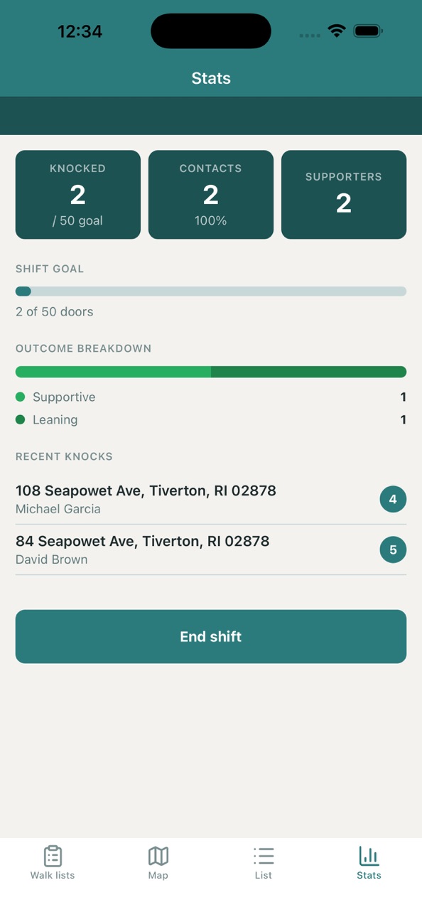 iPhone screenshot
