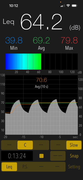 Sound Level Analyzer PRO Screenshot 6 of 10