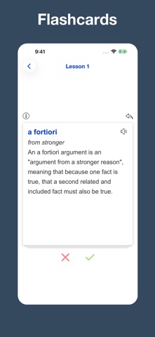 Latin Legal Terms iPhone screenshot