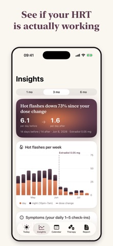 Attune: HRT Tracker Screenshot 1 of 5