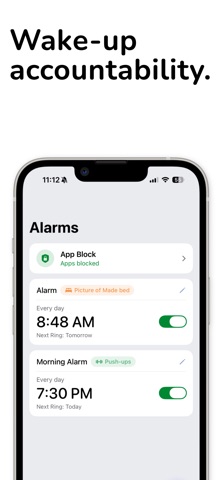 PushClock - Loud Alarm Clock screenshot