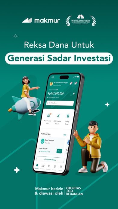 Screenshot #1 pour Makmur - Investasi Reksadana