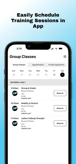 Bounce Fitness Pro screenshot 3