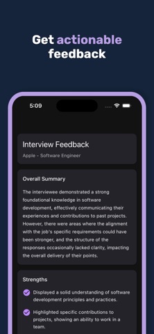 Intervu: Job Interview Prep screenshot