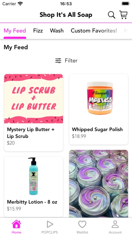 Shop It's All Soap