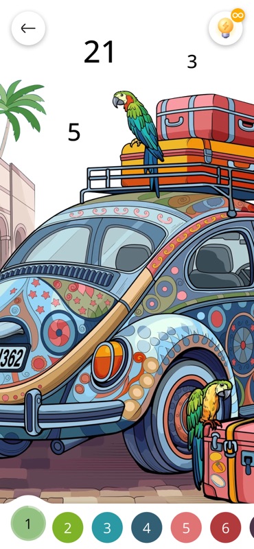 Pintar por Número jogos legais screenshot 4