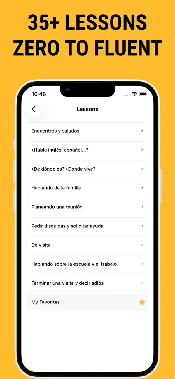Screenshot #2 pour Apprendre à parler l'espagnol