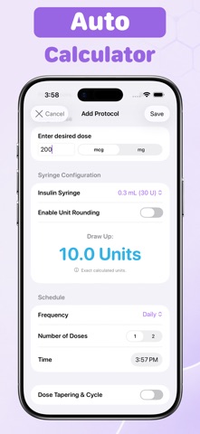 Peptide Tracker - PeptideKit screenshot