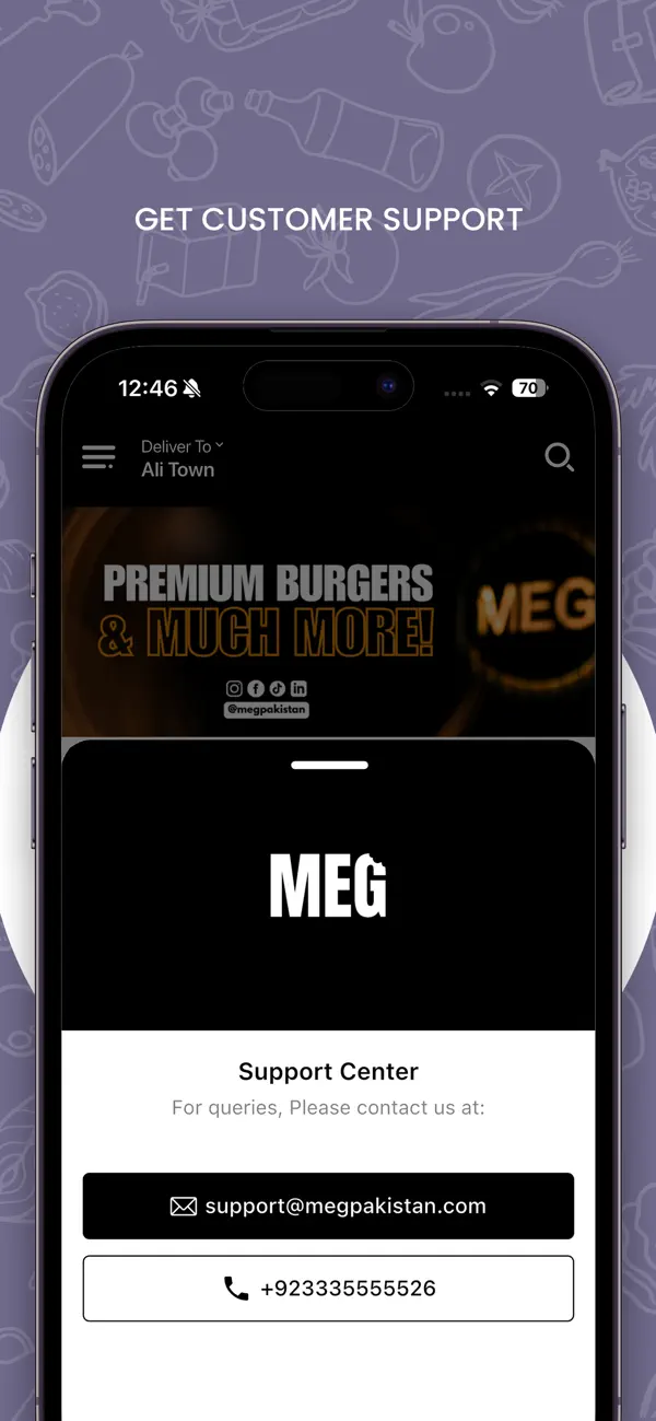 Screenshot #1 pour MEG BURGERS