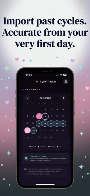 Rinne Cycle&Ovulation Tracker screenshot 2
