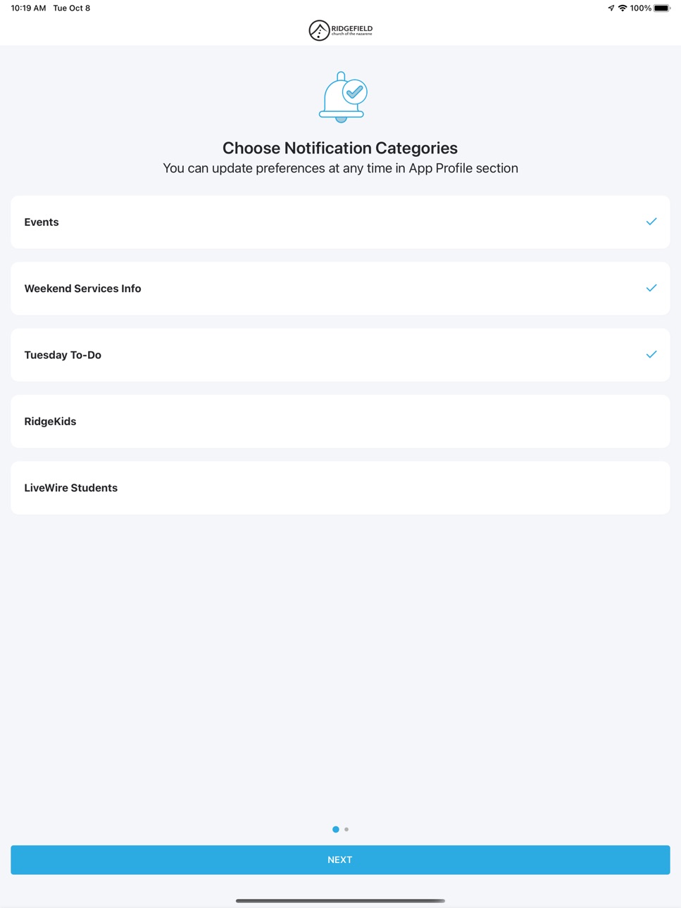 iPad screenshot