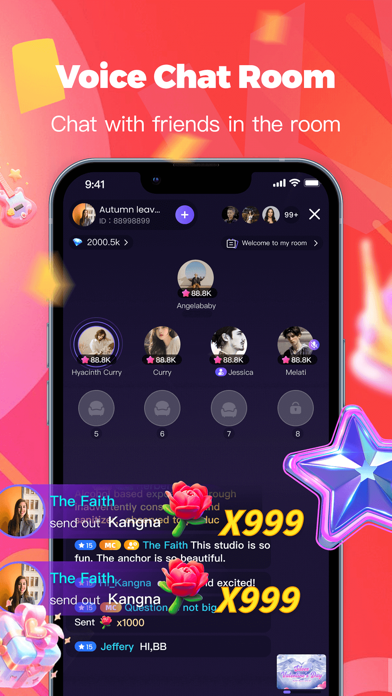 Kago Live-Charming Live App Screenshot