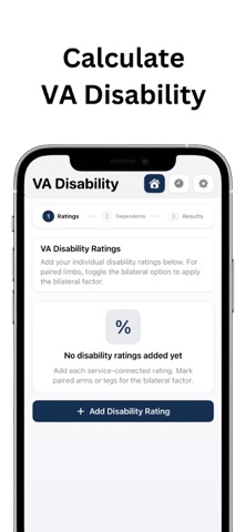 VA Disability screenshot