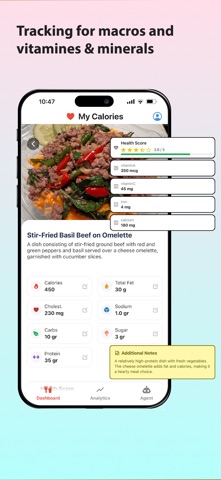 NutriMate AI iPhone screenshot