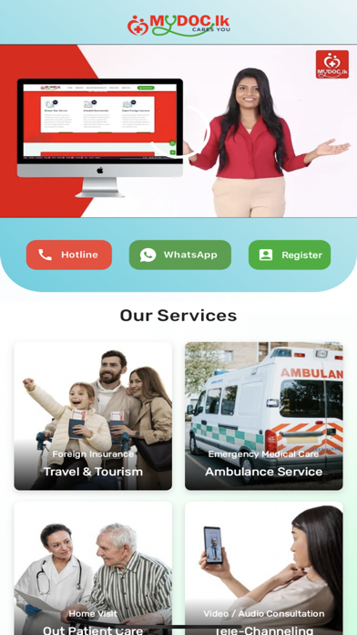 Mydoc.lk Screenshot