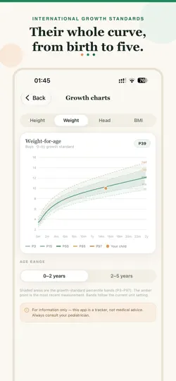 LittleGrowth — Growth Charts iPhone Ekran Görüntüsü 3