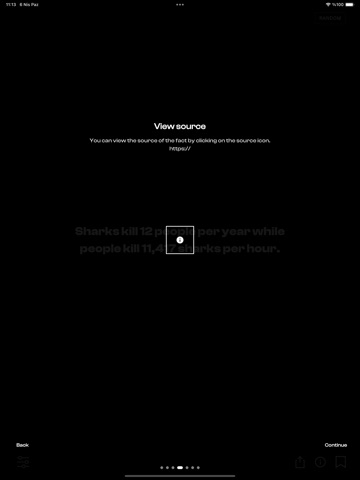 Facts: WaitWhat! iPad screenshot